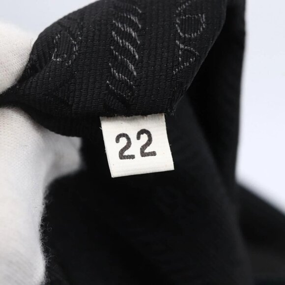 PRADA Shoulder Bag Nylon Black Silver Auth - Picture 13 of 16